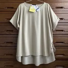 しまむら　岡田友梨　カットソー　tシャツ チュニック　ゆったり　大きいサイズ
