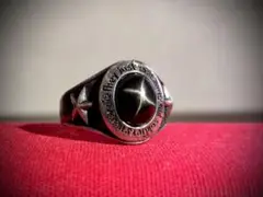 J＆M SILVERリング　ブラックスター　 シルバー925