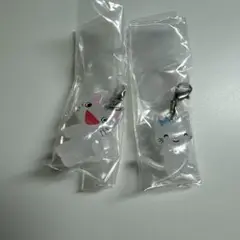 ノンタン　タータン めじるしアクセサリー　ガチャガチャ