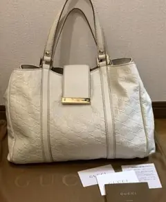 【美品】GUCCI グッチ トートバッグ