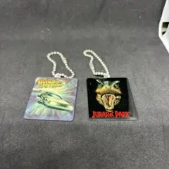 バック・トゥ・ザ・フューチャー&ジュラシック・パークキーホルダー USJ限定