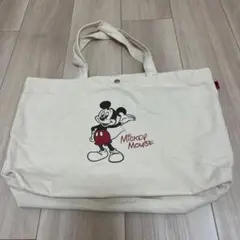 ミッキーマウス トートバッグ キャンバス
