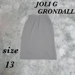 JOLI G GRONDALL (13) タイトスカート ひざ丈 裏地付