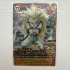 データカードダスドラゴンボールダブル爆裂インパクト ゴテンクス禁レア