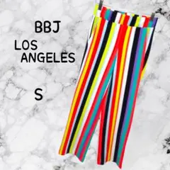 カジュアルパンツ ウエストゴム カラフル【S】 BBJ LOSANGELES