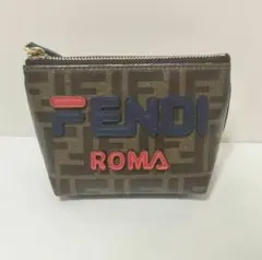 フェンディ×フィラ PVCミニポーチ バック ズッカ フェンディマニア