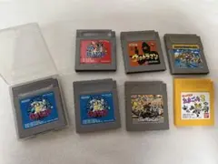 ゲームボーイソフト7本セット