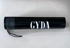 GYDA ブラック ボトル 晴雨兼用　UVカット加工　折りたたみ傘