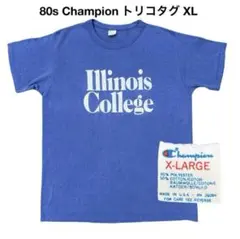 80年代 チャンピオン トリコタグ ネイビー XL