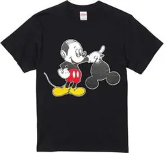 【おもしろTシャツ】 ハゲてるミッキー ティーシャツ 半袖 メンズ