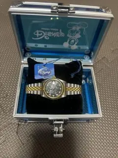 Disney ミッキーマウス 時計 ゴールド シルバー