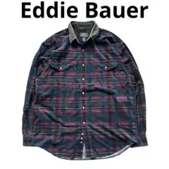 eddie bauer 80s ネルシャツ