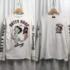 限定/別注 ブレイブマン ベティブープ 刺繍 長袖Tシャツ M