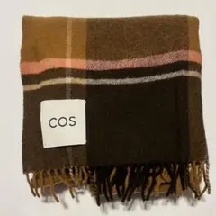 COS グレー マフラー フリンジ付き グレー マフラー フリンジ付き 季節外価格！3980円→2499円