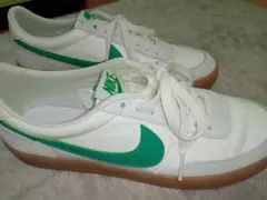 Nike ホワイト/グリーン スニーカー
