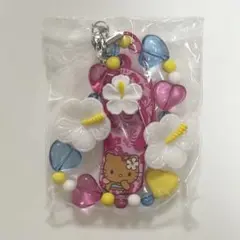 サンリオ　シークレットストラップ　トコナツバケーションシリーズ　キティ　ピンク