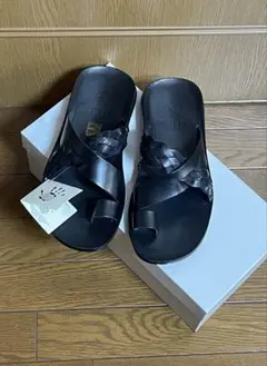[新品] ゼウス ZEUS 24SS バケッタレザー クロスストラップサンダル