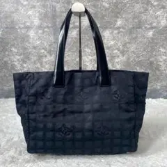 CHANEL シャネル トートバッグ マトラッセ ニュートラベルライン ブラック