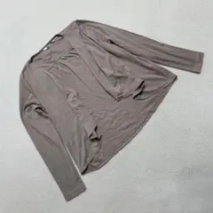 UNIQLOカーディガン 長袖コットンベ ージュM