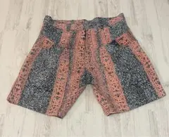 【激レア】KTZ 総柄 ペイント ショートパンツ ハーフパンツ　サイズM