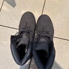 Timberland グレー スエード ハイカットブーツ