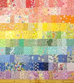 USAコットン　30's復刻版　8.5cm×8.5cm　カットクロス　150枚