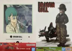 ☆ドラゴンボール☆一番くじ☆ブルマ☆ビジュアルシート☆クリアポスター☆