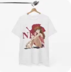 エヴァンゲリオン 惣流アスカ・ラングレー Tシャツ ホワイト 未使用