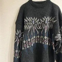 海外古着　オーバーサイズニット　セーター　XL