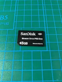 pspメモリースティック8gb 黒 sandisk