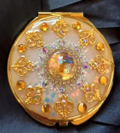 コンパクトミラー ハンドメイド　058