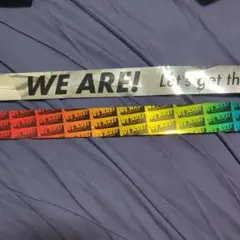 WE ARE 銀テープ