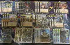 白単ゴルギーニ（メタリカ）二重スリーブ＋おまけパーツ
