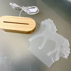 新品未使用✨3Dイリュージョンライト　馬
