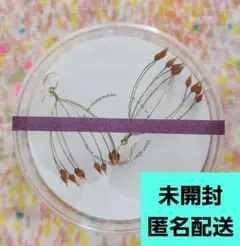 【未開封未使用品】オカベマキコ ピアス ガラス
