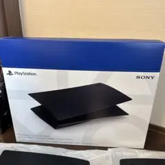 PS5純正カバー　ミッドナイトブラック　説明書付き
