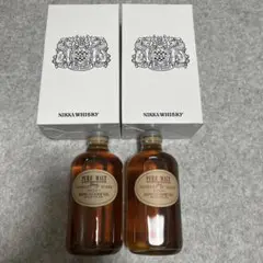ニッカウヰスキー ピュアモルトブラック&レッド 2本セット