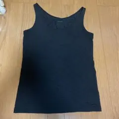 UNIQLO エアリズム　タンクトップ ブラック　Lサイズ
