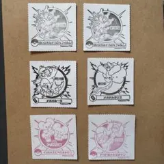 ポケモンメガスタンプラリー2025 6枚セット