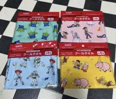 KIRIN キリン ディズニーデザイン クールタオル 全４種 コンプリートセット