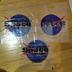 NASA/ケネディ宇宙センター　ショッパーバッグ3 枚セット