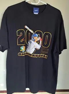 希少品　中日ドラゴンズ 大島洋平選手 2000本安打記念 Tシャツ　L