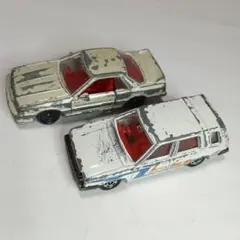 箱無し日本製ジャンクトミカ　R31スカイライン　スプリンターカリブ　セット