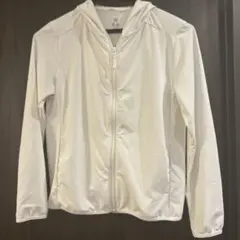 UNIQLO フード付きアウター サイズ140 ホワイト