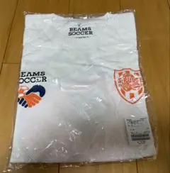 BEAMS サッカーTシャツ XL ホワイト