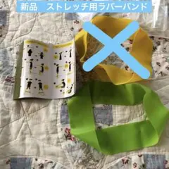 新品　ストレッチ　ラバーバンド　初級用andガイド