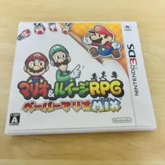 【動作確認済み】3DS マリオ＆ルイージRPG ペーパーマリオMIX