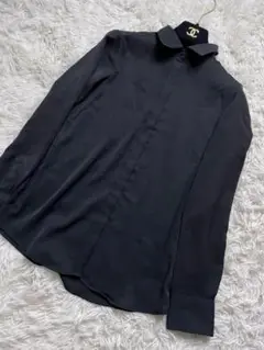 YSL イヴ・サンローラン ユニフォーム ブラウス シャツ