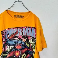 【スパイダーマン】 Tシャツ フリーサイズ イエロー