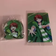 カラフルピーチ　じゃぱぱ　アクリルキーホルダー　& カード　新品、未開封